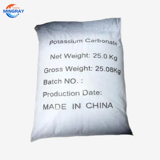 Carbonato di potassio per uso alimentare di elevata purezza e alta qualità in vendita
